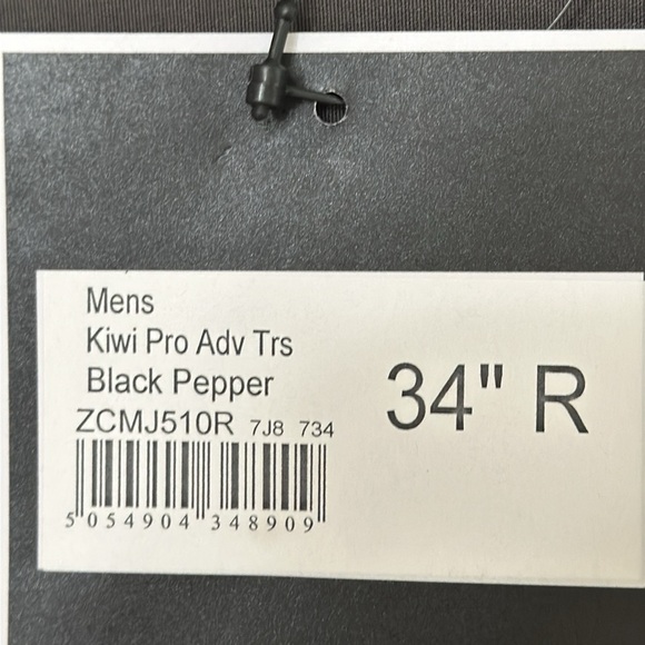 Craghoppers KIWI PRO ADVENTURE TROUSER - Blk Pepper - Picture 16 of 16